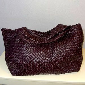 Snakeskin brown purse